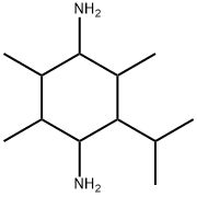 6-(isopropyl)-2,3,5-trimethylcyclohexane-1,4-diamine Structure