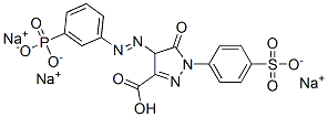 84051-92-3 trisodium hydrogen 4,5-dihydro-5-oxo-4-[(3-phosphonatophenyl)azo]-1-(4-sulphonatophenyl)-1H-pyrazole-3-carboxylate