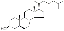 5α-Cholestan-3β-ol-d7 Structure