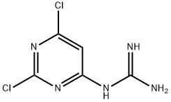 2,6-dichloro-4-guanidino-pyrimidine,84097-20-1,结构式