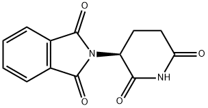 (-)-THALIDOMIDE Structure