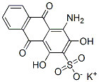 potassium 4-amino-9,10-dihydro-1,3-dihydroxy-9,10-dioxoanthracene-2-sulphonate|