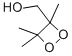 4-hydroxymethyl-3,3,4-trimethyl-1,2-dioxetane Structure