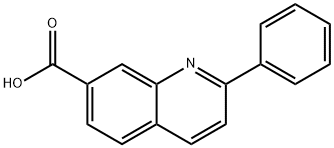 2-phenylquinoline-7-carboxylic acid Struktur