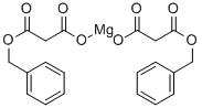 Magnesium monobenzyl malonate Struktur