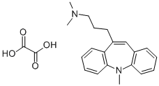 10-(3-(Dimethylamino)propyl)-5-methyl-5H-dibenz(b,f)azepine oxalate,84142-05-2,结构式