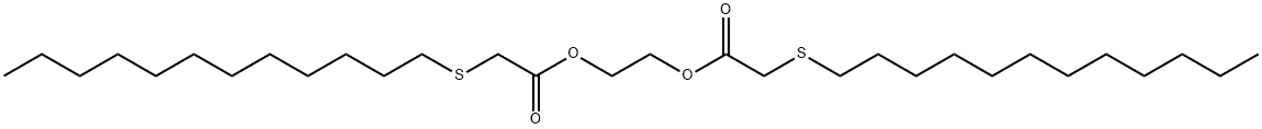 ethylene bis[(dodecylthio)acetate] Structure