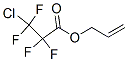 allyl 3-chloro-2,2,3,3-tetrafluoropropionate Struktur