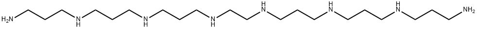 4,8,12,15,19,23-hexaazahexacosane-1,26-diamine Structure