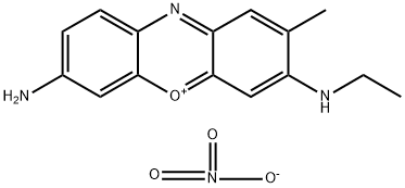 7-amino-3-(ethylamino)-2-methylphenoxazin-5-ium nitrate,84145-80-2,结构式