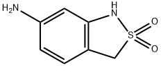 1,3-dihydro-2,1-benzisothiazol-6-amine 2,2-dioxide Structure