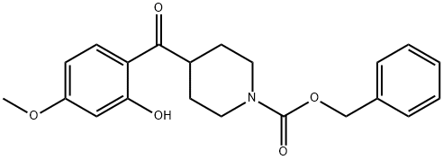 2-(5-Methoxy)phenol 4-(N-Benzyloxycarbonyl)piperidinyl Ketone Structure