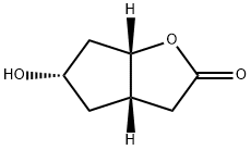 5-HYDROXY-HEXAHYDRO-CYCLOPENTA[B]FURAN-2-ONE Struktur