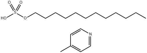 4-PICOLINE LAURYL SULFATE,84176-63-6,结构式