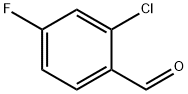 2-Chloro-4-fluorobenzaldehyde Struktur