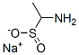 1-アミノエタンスルフィン酸ナトリウム 化学構造式
