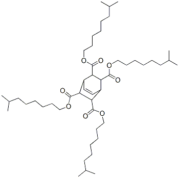 tetraisononyl bicyclo[2.2.2]oct-7-ene-2,3,5,6-tetracarboxylate 化学構造式