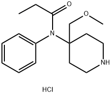 Noralfentanil Hydrochloride Structure