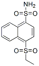 4-Ethylsulfonylnaphthanele-1-sulfonamide,842-00-2,结构式
