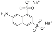 7-AMINO-1,3-NAPHTHALENEDISULFONIC ACID DISODIUM SALT Structure