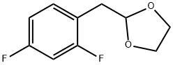 1,3-DIFLUORO-4-(1,3-DIOXOLAN-2-YLMETHYL)BENZENE Structure