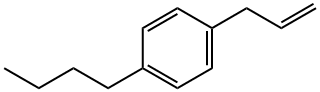 3-(4-N-ブチルフェニル)-1-プロペン 化学構造式