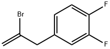 2-BROMO-3-(3,4-DIFLUOROPHENYL)-1-PROPENE Structure