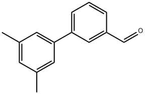 3-(3,5-Dimethylphenyl)benzaldehyde Structure