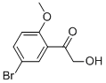 1-(5-BROMO-2-METHOXYPHENYL)-2-HYDROXYETHANONE 结构式