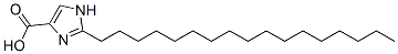 2-heptadecyl-1H-imidazole-4-carboxylic acid    Structure