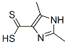 2,5-ジメチル-1H-イミダゾール-4-カルボジチオ酸 化学構造式