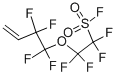 1,1,2,2-tetrafluoro-2-[(1,1,2,2-tetrafluoro-3-butenyl) oxy]-Ethanesulfonyl fluoride 化学構造式