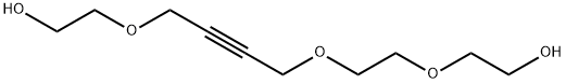 2-[2-[[4-(2-ヒドロキシエトキシ)-2-ブチニル]オキシ]エトキシ]エタノール 化学構造式