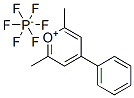 2,6-ジメチル-4-フェニルピリリウム・ヘキサフルオロホスファート 化学構造式