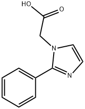 (2-PHENYL-IMIDAZOL-1-YL)-ACETIC ACID Structure