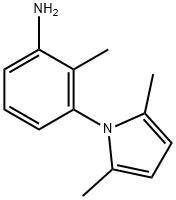 3-(2,5-DIMETHYL-PYRROL-1-YL)-2-METHYL-PHENYLAMINE 化学構造式