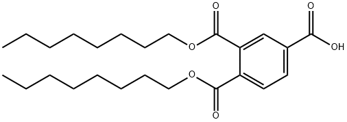 84297-20-1 1,2,4-Benzenetricarboxylic acid hydrogen 1,2-dioctyl ester