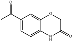 7-ACETYL-2H-BENZO[B][1,4]OXAZIN-3(4H)-ONE Struktur