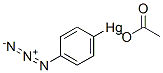 4-(acetoxymercuri)phenyl azide Struktur