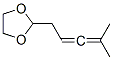 1,3-Dioxolane,  2-(4-methyl-2,3-pentadienyl)-  (9CI),84347-87-5,结构式