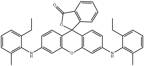 84373-12-6 3',6'-bis[(2-ethyl-6-methylphenyl)amino]spiro[isobenzofuran-1(3H),9'-[9H]xanthene]-3-one