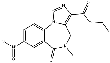 NITROMAZENIL,84377-97-9,结构式