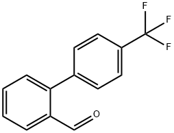 2-[4-(TRIFLUOROMETHYL)PHENYL]BENZALDEHYDE Struktur