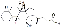 (4R)-4-[(5S,7S,8S,9S,10S,12S,13R,14S,17R)-7,12-dihydroxy-10,13-dimethyl-2,3,4,5,6,7,8,9,11,12,14,15,16,17-tetradecahydro-1H-cyclopenta[a]phenanthren-17-yl]pentanoic acid Structure