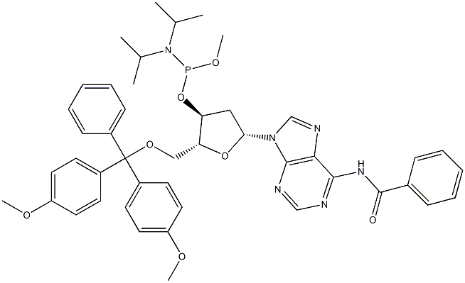 5'-O-(4,4'-DIMETHOXYTRITYL)-N6-BENZOYL-2'-DEOXYADENOSINE-3'-(METHYL-N,N-DIISOPROPYL)PHOSPHORAMIDITE|