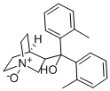 1-Azabicyclo(2.2.2)octane-3-methanol, alpha,alpha-bis(2-methylphenyl)- , 1-oxide|