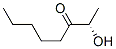 (2S)-2-hydroxyoctan-3-one 结构式