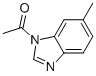 1H-Benzimidazole,1-acetyl-6-methyl-(9CI) Struktur