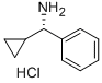 (AS)-ALPHA-环丙基苯甲胺盐酸盐, 844470-80-0, 结构式