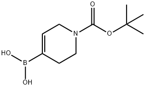 [1-(TERT-BUTOXYCARBONYL)-1,2,3,6-TETRAHYDROPYRIDIN-4-YL]BORONIC ACID Structure